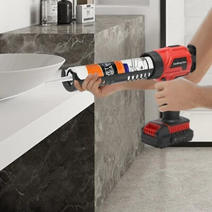 20V Electric Caulk Gun, Max Cordless Caulking Gun with Battery, Adjustable Speed - Picture 1 of 17