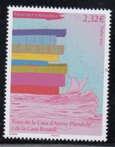 FRENCH ANDORRA House of Areny-Plandolit & House of Rossell MNH stamp - Picture 1 of 1