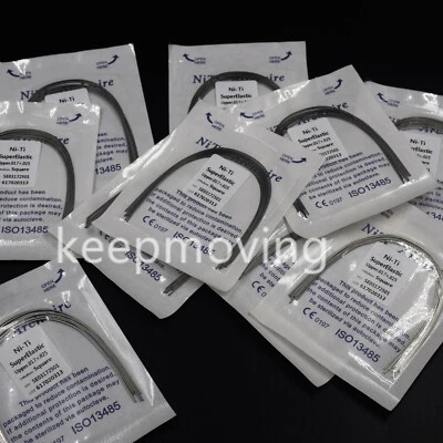 Ortodoncia Dental NIti Super Elástico Rectangular Arco Alambre Ovoide/Cuadrado/Natural Foto 1 de 4