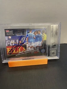 2016 TOPPS NOW MLS- JACK HARRISON - SIGNED BECKETT CERTIFIED AUTO 10 ROOKIE - Picture 1 of 2