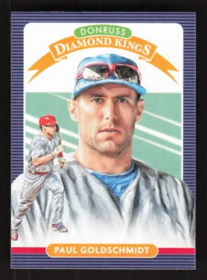 2020 Donruss #25 Paul Goldschmidt St. Louis Cardinals - Image 1 of 2