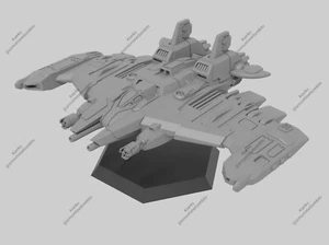 KSERKS Aerospace Fighter | Wargaming Miniature | SMB - Picture 1 of 4