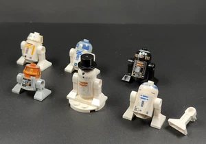 LEGO Star Wars Astromech Droids Minifigure Lot of 6 - C1-10P Chopper, R2-Q5 - Picture 1 of 21