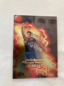 1999-00 Flair Showcase Guaranteed Fresh #10GF Wally Szezerbiak Timberwolves - Picture 1 of 2