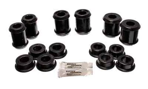 1997-2012 CORVETTE BASE C5 C6 ENERGY SUSPENSION REAR CONTROL ARM BUSHINGS BLACK - Bild 1 von 2