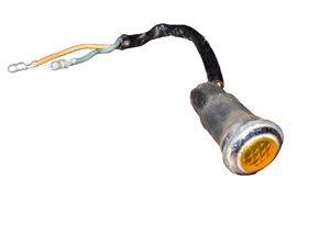 Honda Express NC50 Moped Turn Signal Headlight Indicator Lens (Amber) - Picture 1 of 4