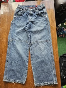 Dickies Double Knee Carpenter Jeans Mens 12 Regular Utility Workwear Denim Pants - Picture 1 of 6