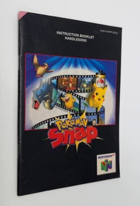 Pokemon Snap N64 Nintendo 64 Instruction Booklet Manual - Bild 1 von 4
