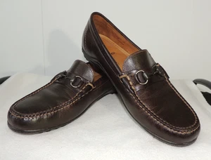 Martin Dingman Bill Wasserbüffel Pferd Gebiss Herren Braun Halbschuhe Größe 11 M - Bild 1 von 8