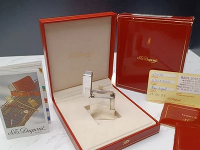 SET COMPLETO S.T. DUPONT L1 BR - Linea 1 BR - Placcato argento - 1816AD14 - Immagine 1 di 4