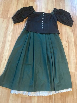 Trachten-Set Gr. 40/42 | C&A | Herbstfest Wiesn Dirndl Rock & Bluse - Bild 1 von 4