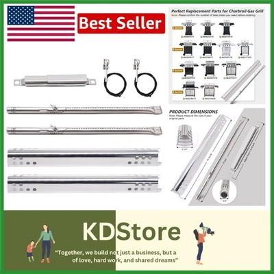 Kit de peças de reposição Charbroil Grill para modelos de 2, 4, 5 e 6 queimadores - Imagem 1 de 4