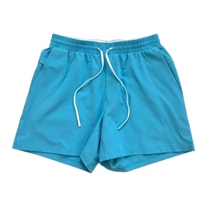 Lululemon Pool Shorts Mens Medium M Blue 5" Inseam Linerless Gym Running Workout - Picture 1 of 3