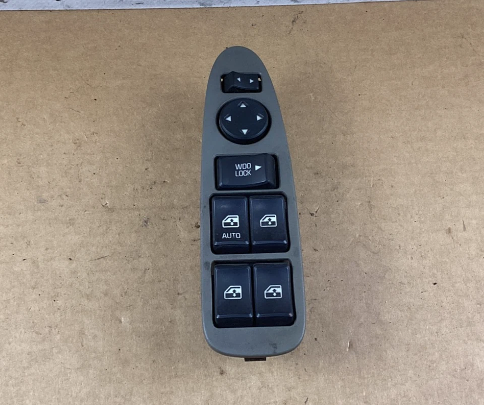 Interruptor de ventana maestra del lado del conductor delantero izquierdo Buick Rendezvous 2002-2003 1042193 Foto 1 de 4