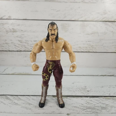 Figura Jakks Pacific WWE Classic Superstars Jake The Snake Roberts 2003 7" Foto 1 de 4