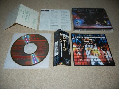 QUEEN "Live Magic" JAPAN 1st press CD w/OBI CP32-5173 3200Yen Freddie Mercury Foto 1 de 4
