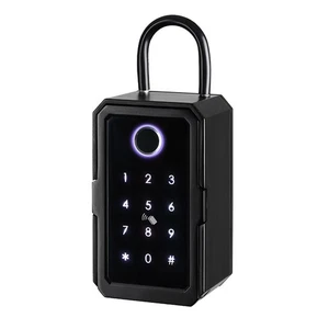 Key Lock Box Ttlock Wifi Fechadura Eletronica Wall Mount Fingerprint Door9864 - Picture 1 of 9