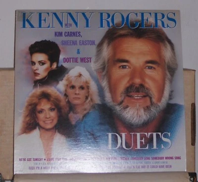 Duets - Kenny Rogers - Kim Carnes - Sheena Easton - Dottie West Vinyl LP Record - Image 1 of 3