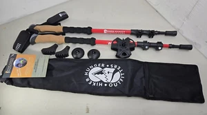 Bastones de trekking de fibra de carbono "Hiker Hunger Outfitters" - Imagen 1 de 12