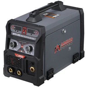 Amico MTS-205, 205-Amp MIG/Flux Cored/TIG/Stick/Arc DC Welder, 110/230V Welding - Picture 1 of 8