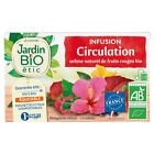 LOT DE 6 - JARDIN BIO ETIC - Infusion Circulation Bio Fruits Rouges - boîte de 2