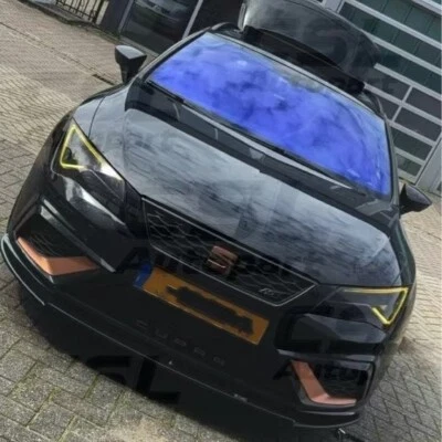 YELLOW ANGEL EYE DRL LED BOARD FOR Seat Leon Cupra 2017 2018 2019 2020 HEADLIGHT - Image 1 of 4