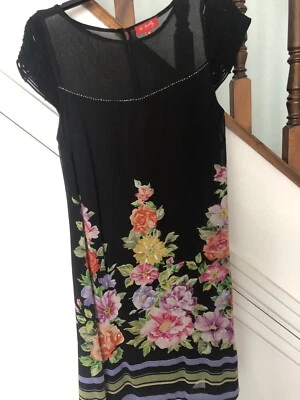 Fabulously Elegant Rene Derhy Designer Dress Medium Worn Once - Image 1 of 4