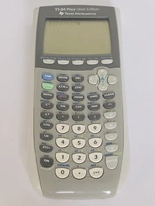 Texas Instruments TI-84 Plus C Silver Edition Graphing Calculator w/Cover TESTED - Picture 1 of 4