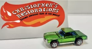 Hot Wheels Redline Mercedes Benz 280SL Professionally Restored Apple Green - Picture 1 of 7