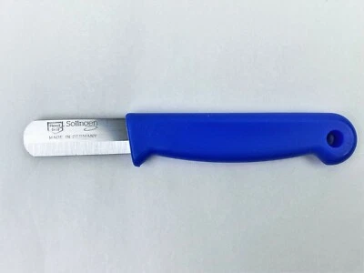 Lote de 2 cuchillos de cocina para verduras/frutas de acero inoxidable Solingen Foto 1 de 3