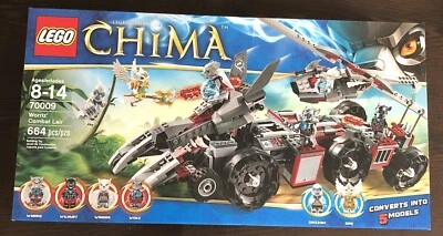 LEGO CHIMA Worriz Combat Lair (70009) Wolf Battle Vehicle Machine CHI Eris New - Image 1 of 2