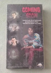 COMING SOON VHS 1982 MCA UNIVERSAL BRAND NEW SEALED RARE OOP JAMIE LEE CURTIS - Bild 1 von 6