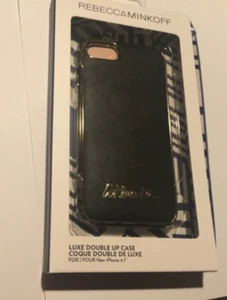Rebecca Minkoff iPhone 7 Case Luxe Double Up Designer Phone Case - Atlanta GDXJ - Picture 1 of 4