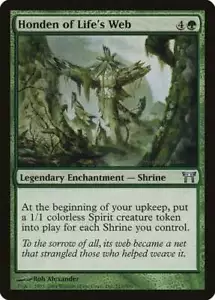 Magic The Gathering MTG HONDEN OF LIFE'S WEB Champions of Kamigawa NM Near Mint - Picture 1 of 1