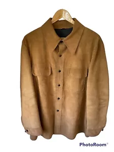Vintage 70's William Barry Suede Jacket Large - Picture 1 of 10