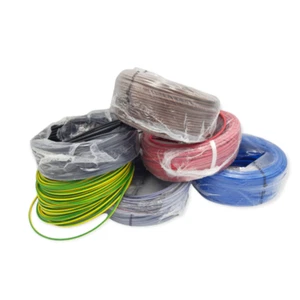 CAVO ELETTRICO FS17 UNIPOLARE Ø 6X1 MM ROSSO GRIGIO NERO MARRONE BLU GIALLO VERD - Picture 1 of 7