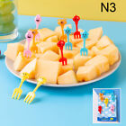 Bento Vegetable Crockery Cute Mini Toddler Children Fruit Forks Toothpicks Uk Sh