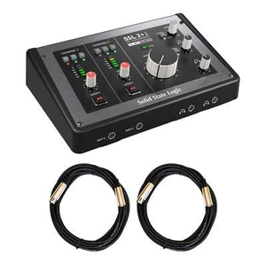 Solid State Logic SSL 2+ MKII USB Interface Bundle with XLR Cables SSL2+ MK2 - Picture 1 of 3