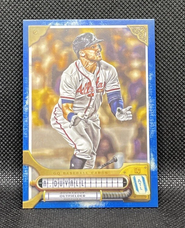 Adam Duvall 2022 Topps Gypsy Queen #97 Indigo Parallel #/250