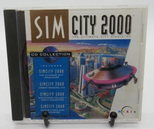 SIM CITY 2000 - ULTIMATE CITY SIMULATOR COLLECTION. PC CD-ROM GAME, WIN 95 MAXIS - Picture 1 of 2