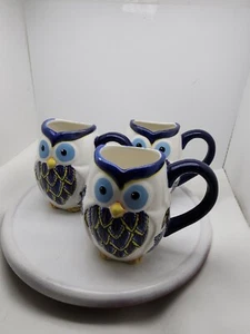 Ceramic Owl Mugs, Home Accents, Ana - Picture 1 of 3