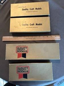 Lot of 4 Quality Craft Models HO (Craftsmen series) Kits- F-1, 318,S-5  (2x) - Picture 1 of 2