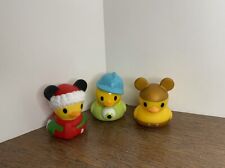 Disney Duckz Monsters Inc Mike Wazowski Christmas Gold Mickey Mouse Rubber Duck
