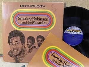 Smokey Robinson and the Miracles Anthology EX 3LP ORIG with BOOK - Picture 1 of 1