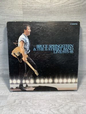 Bruce Springsteen & the E Street Band Live 1975-85 3 Cassette Box set Complete - Image 1 of 4