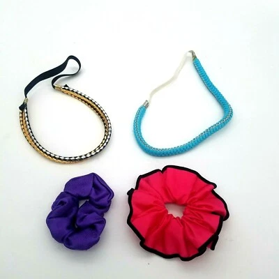 Винтажные резинки для волос большие негабаритные аксессуары держатель для хвоста - Изображение 1 из 4