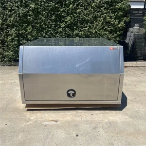 【LOCAL PICKUP ONLY!】Alloy 1500mm Flat Plate Aluminium 4WD Dual Cab Ute Canopy - Picture 1 of 12