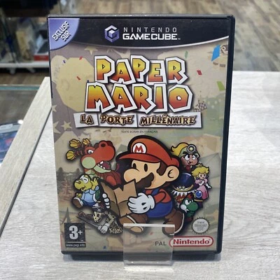 Paper Mario La Porte Millénaire Complet Nintendo Game Cube - Photo 1/4