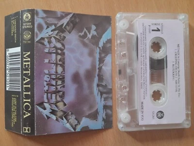 Metallica ‎– Creeping Death / Jump  RARE YUGOSLAVIAN CASS TAPE 1991 HARD TO FIND - Image 1 of 3