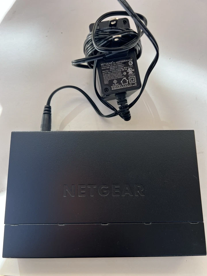 NETGEAR GS308 8-Port Gigabit Ethernet Unmanaged Switch with Power Adapter - Image 1 of 4